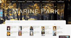 Desktop Screenshot of marineparkfh.com